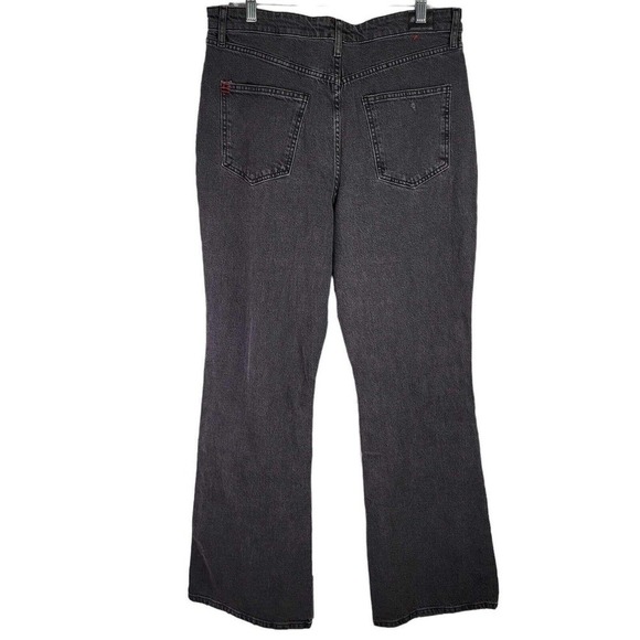 BDG Urban Outfitters Flare Jeans Womens Size 32 Distressed Bootcut Faded Black - Picture 3 of 11